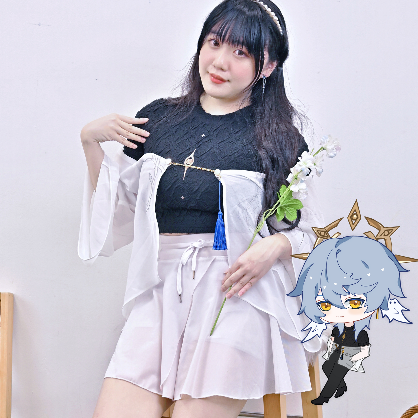 Honkai Star Rail - Sunday shirt & outer piece