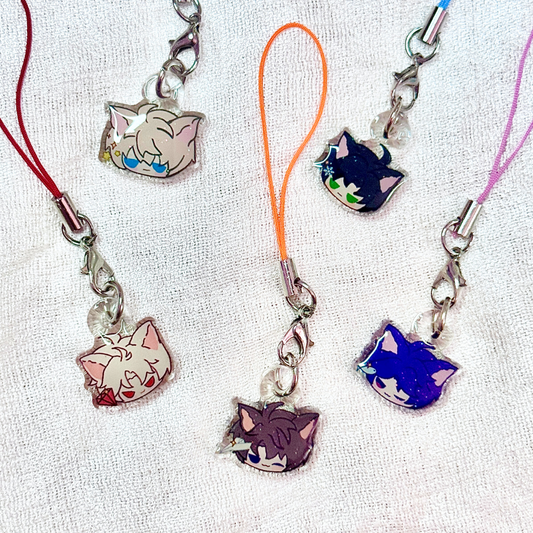 Love & Deepspace 2CM Mini Cat Charms