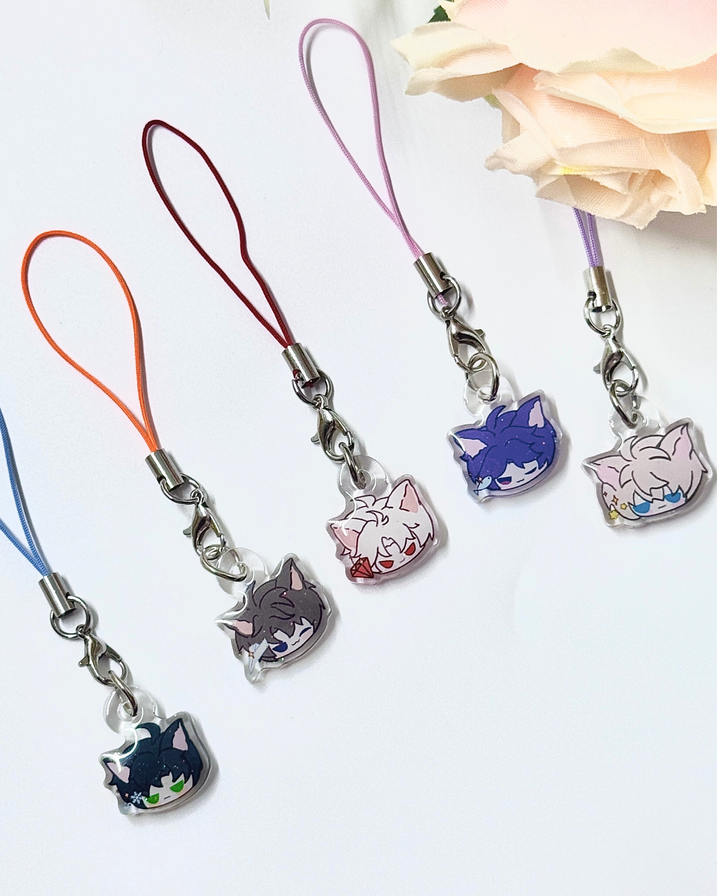 Love & Deepspace 2CM Mini Cat Charms