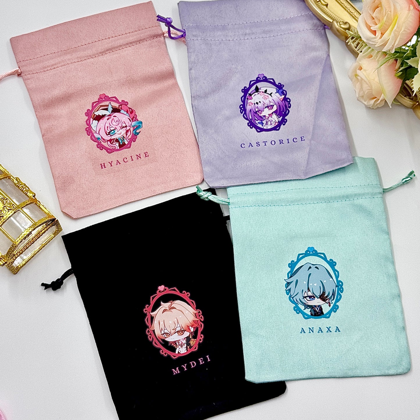Honkai Star Rail Drawstring Pouch