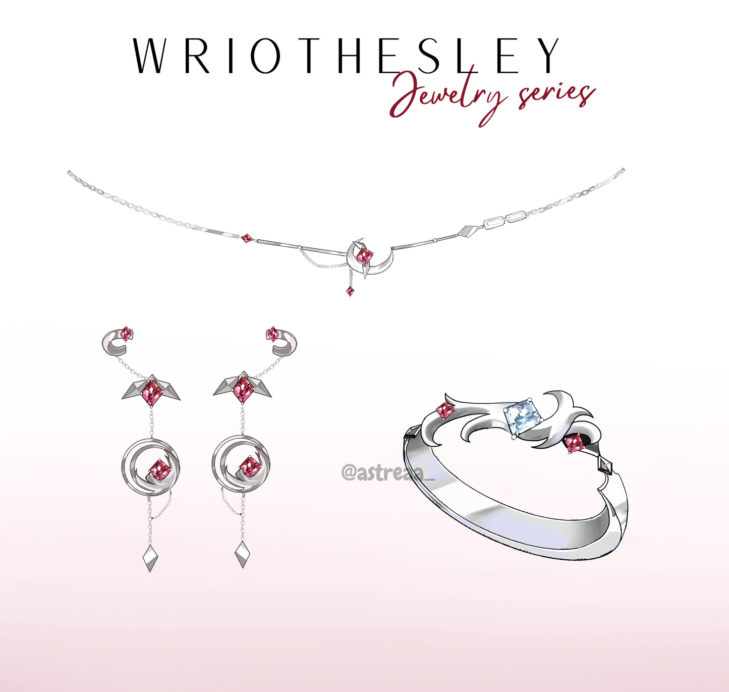 Wriothesley - Genshin Impact Jewelry Collection