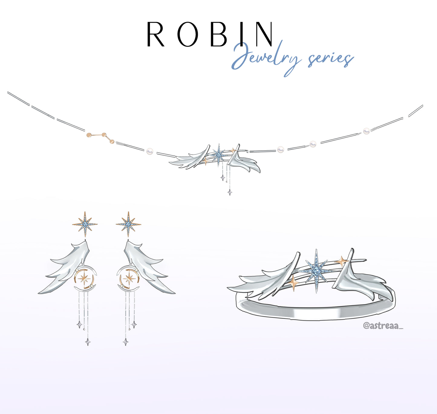 Robin - Honkai Star Rail Jewelry Collection