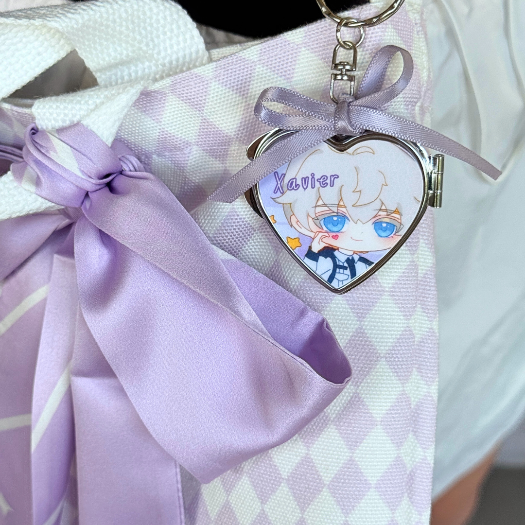 Love & Deepspace Heart Mirror Charms