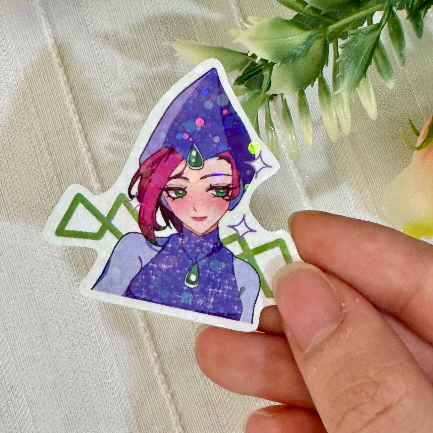 Winx club glitter sticker set