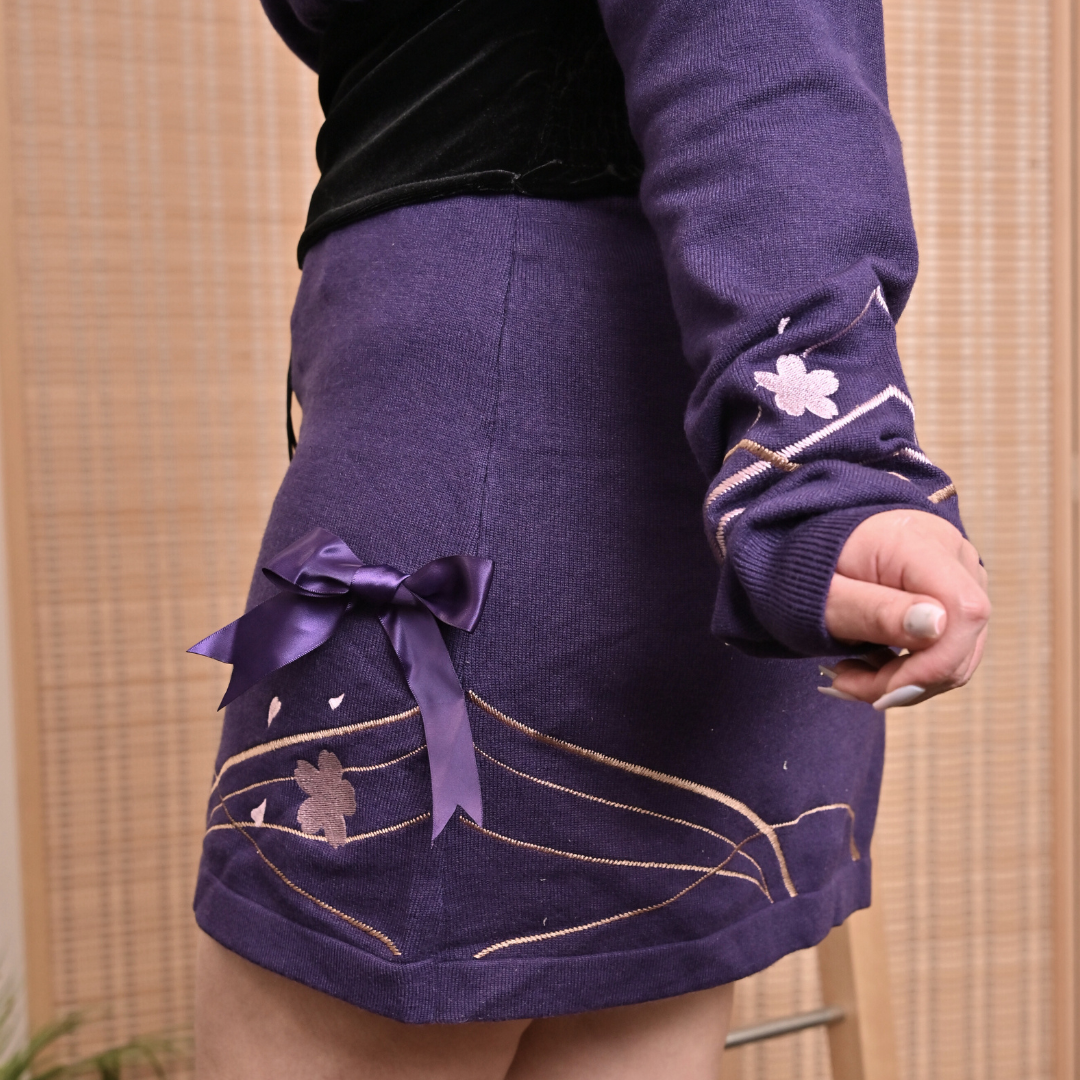 Genshin Impact - Raiden Themed Dress