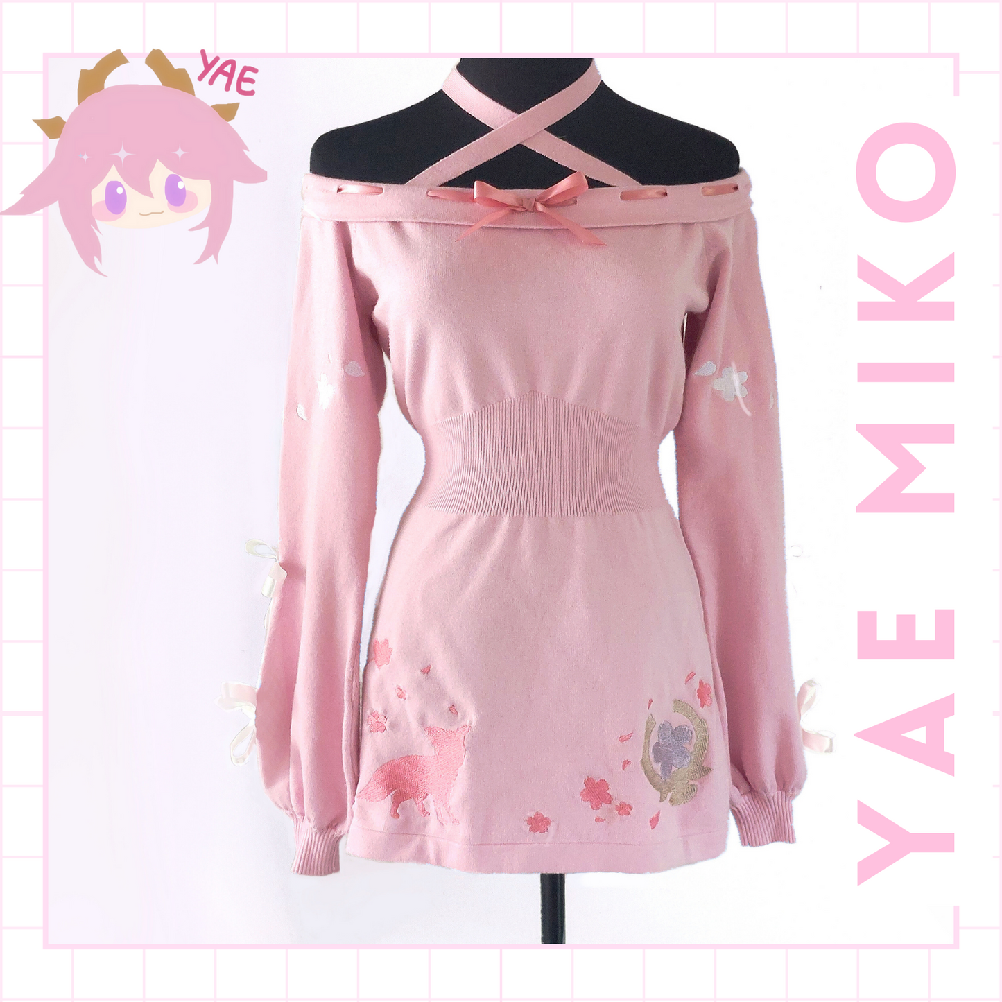Genshin Impact - Yae Miko Themed Dress