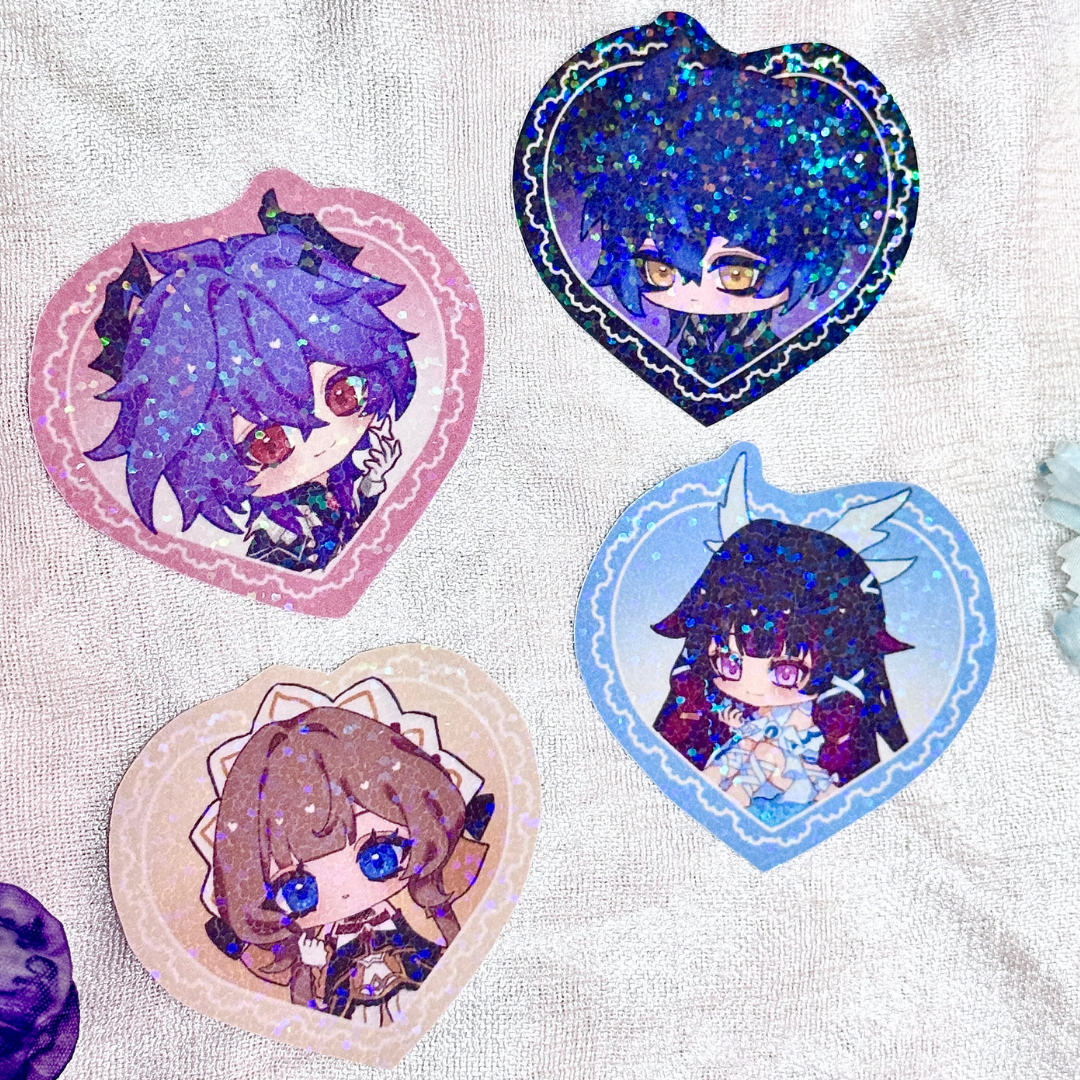 Genshin - Nod Krai Glitter Stickers