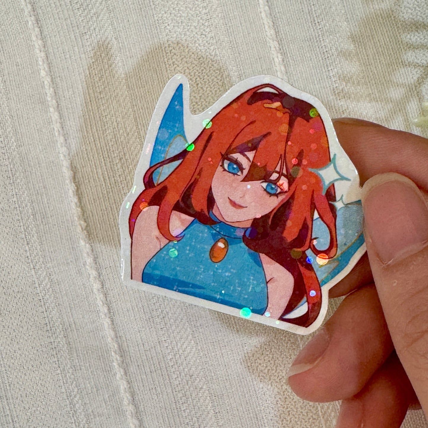 Winx club glitter sticker set