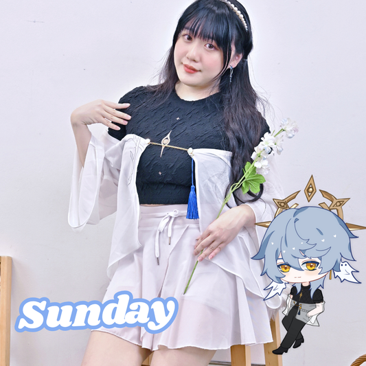 [PRE-ORDER] Honkai Star Rail - Sunday shirt & outer piece