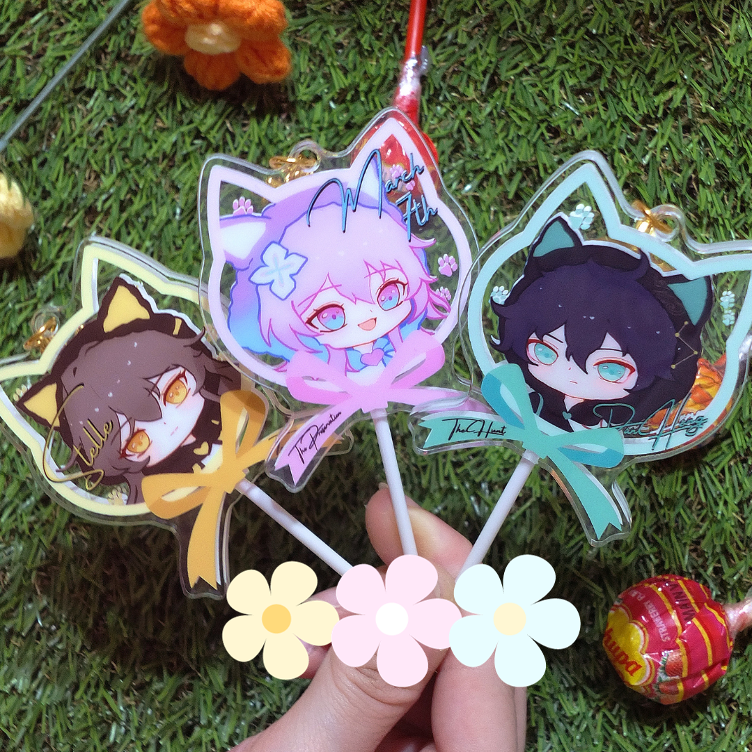 Honkai Star Rail Acrylic Candy Charms