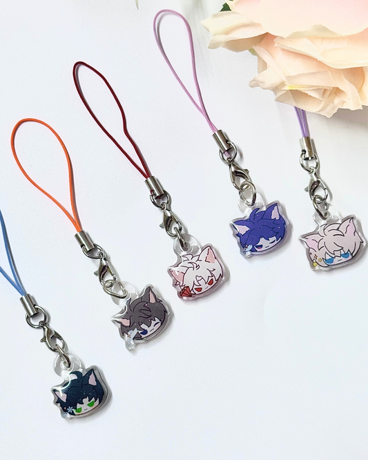 Love & Deepspace 2CM Mini Cat Charms