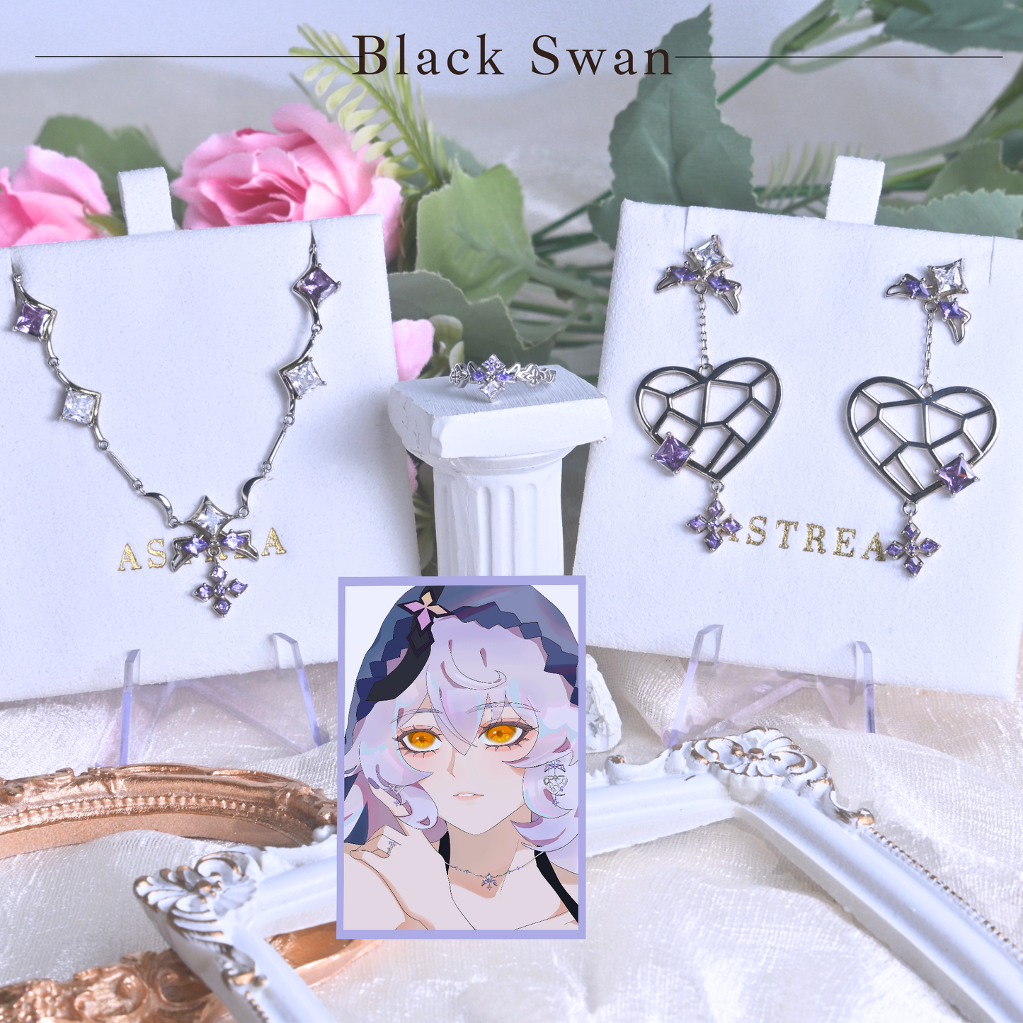 Black Swan - Honkai Star Rail Jewelry Collection