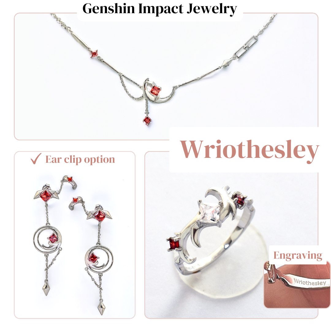 Wriothesley - Genshin Impact Jewelry Collection