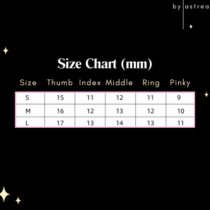 Xavier - Love & Deepspace Themed Press On Nails
