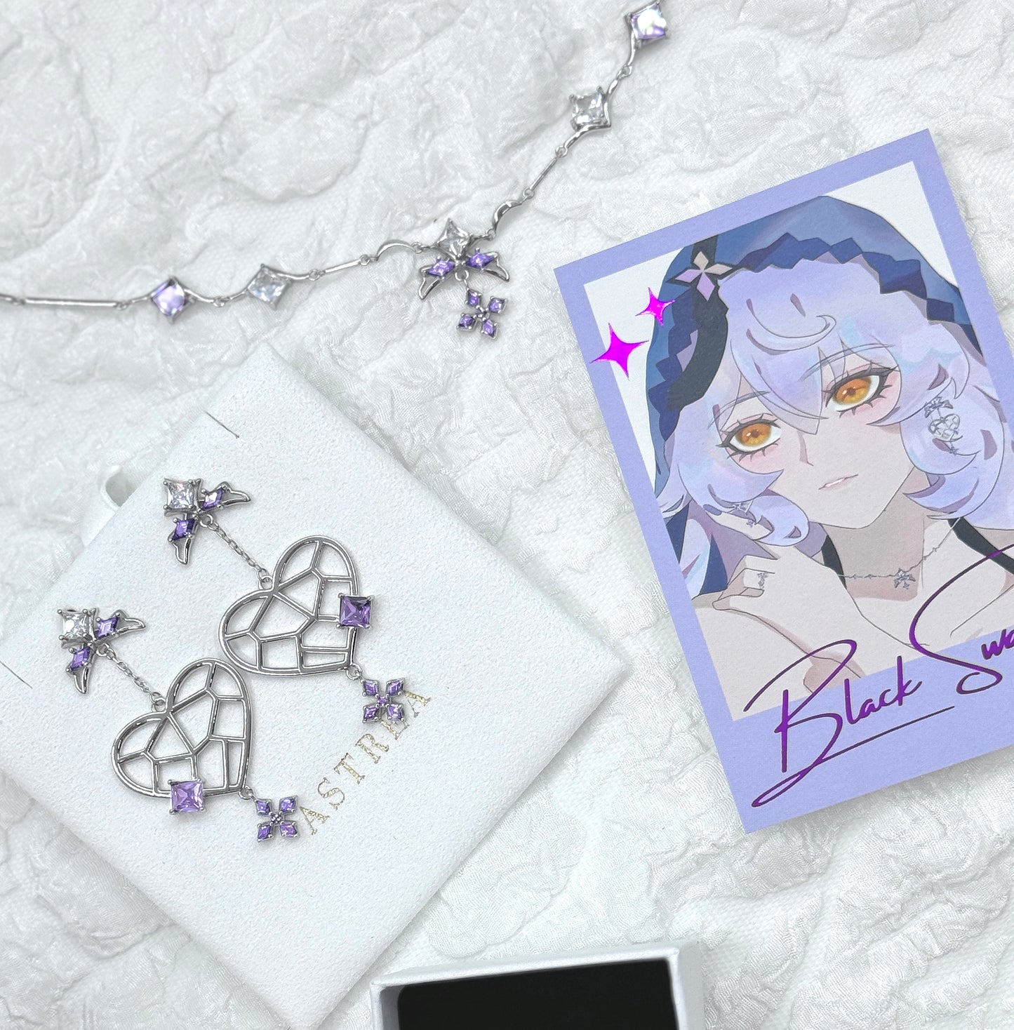 Black Swan - Honkai Star Rail Jewelry Collection
