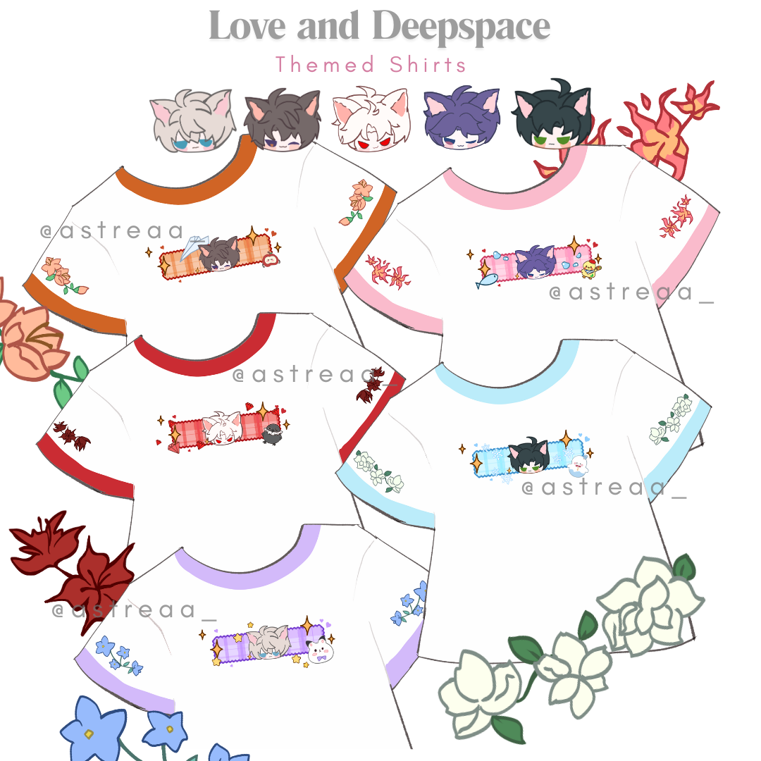 Love & Deepspace Cat Shirt - Xavier