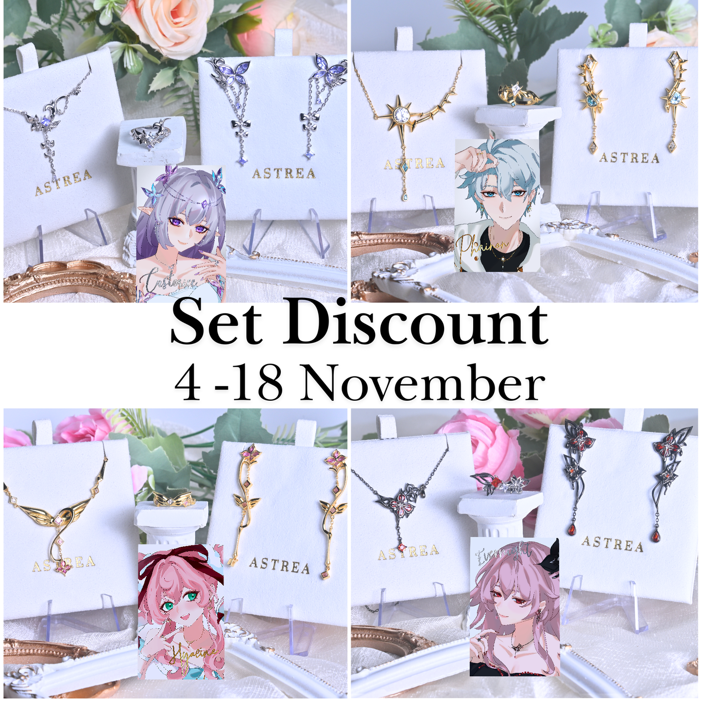 [SET DISCOUNT]  Honkai Star Rail Jewelry Collection [PRE-ORDER]