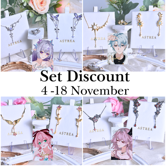 [SET DISCOUNT]  Honkai Star Rail Jewelry Collection [PRE-ORDER]