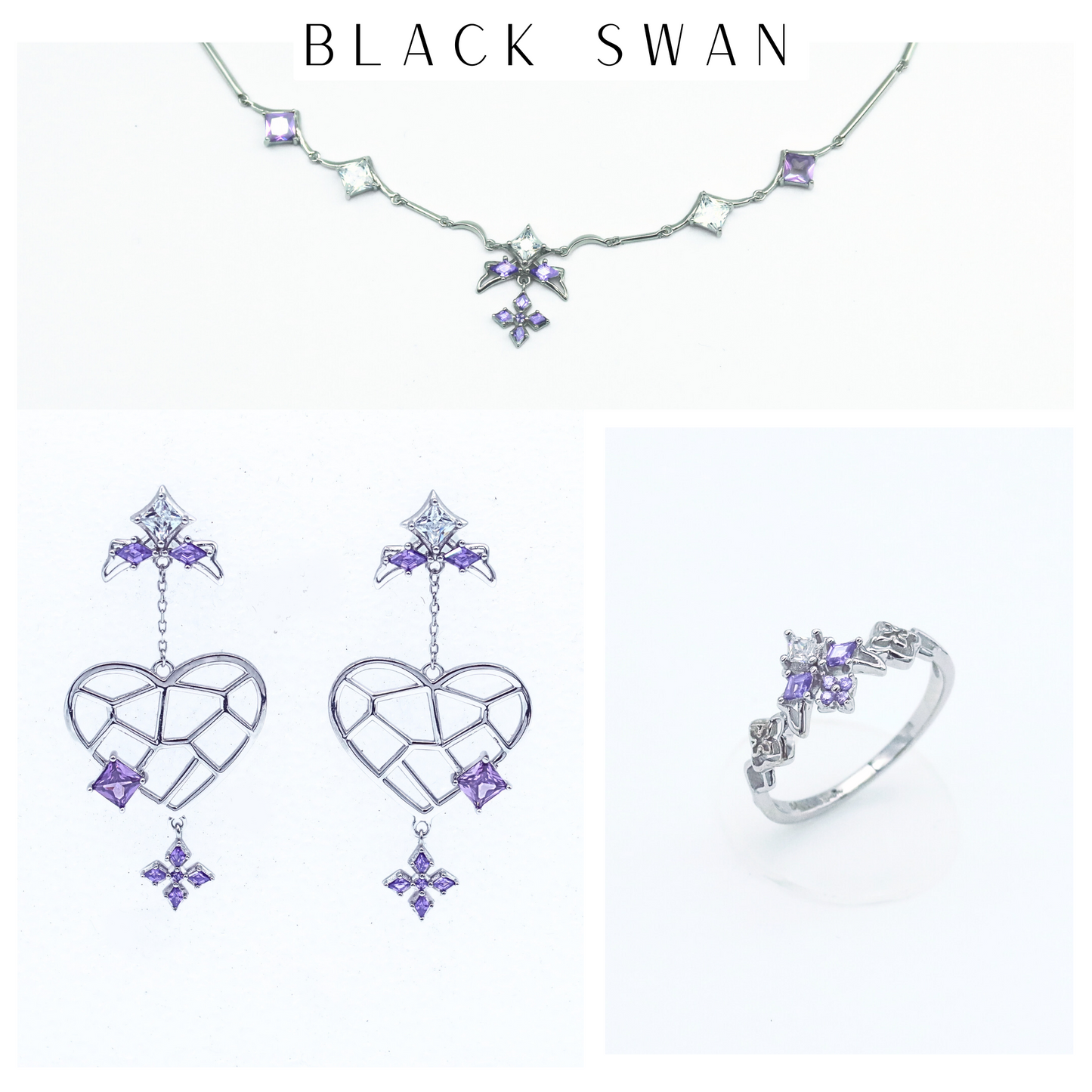Black Swan - Honkai Star Rail Jewelry Collection