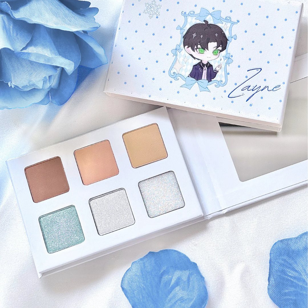 Love & Deepspace themed eyeshadow palettes