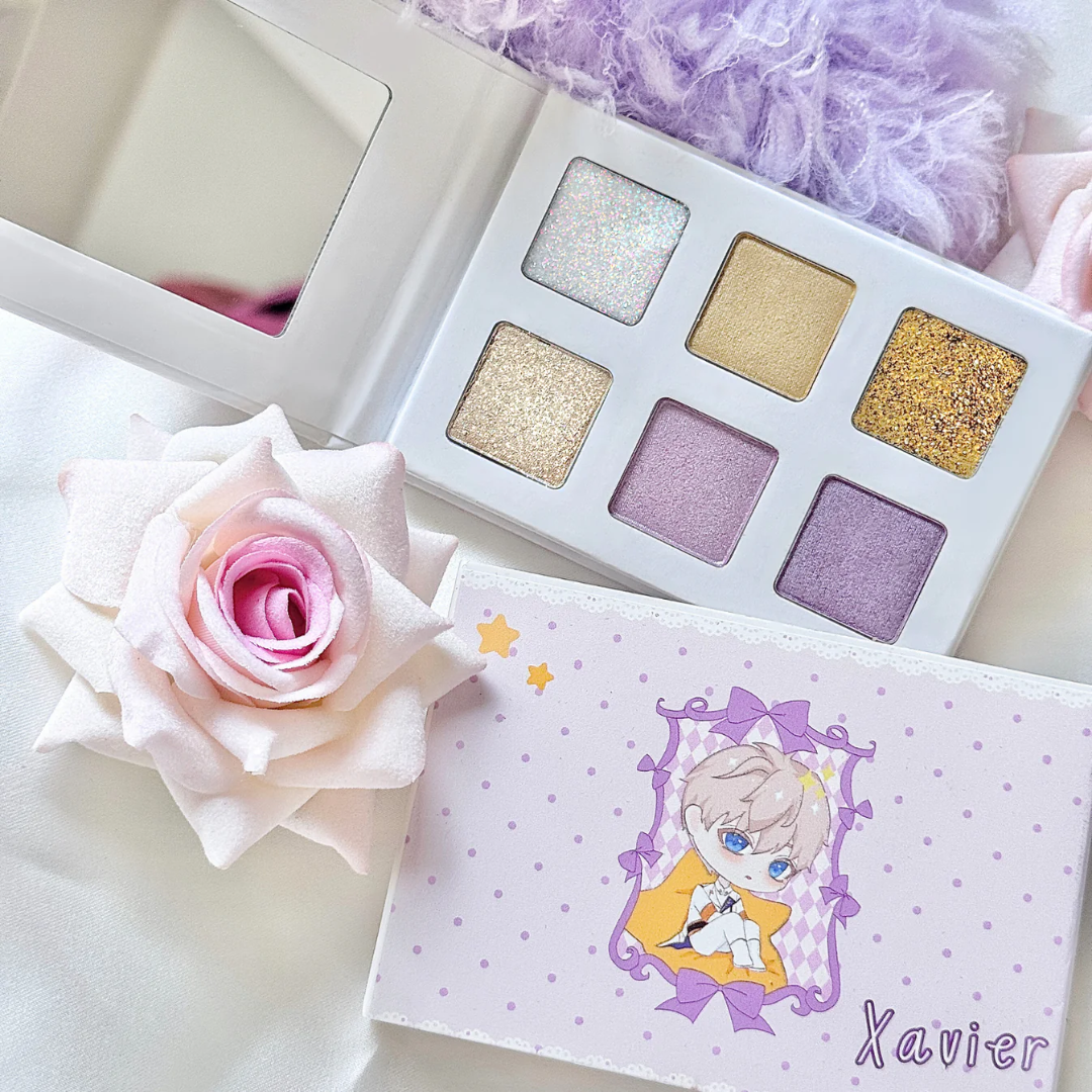 Love & Deepspace themed eyeshadow palettes