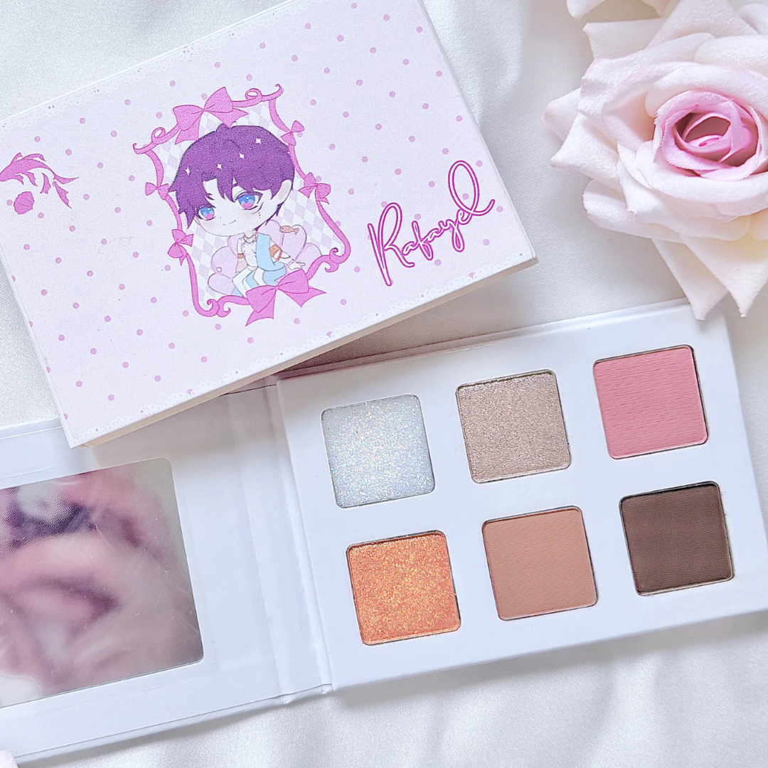 Love & Deepspace themed eyeshadow palettes