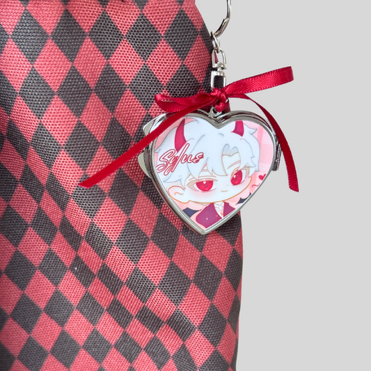 Love & Deepspace Heart Mirror Charms