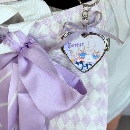 Love & Deepspace Heart Mirror Charms